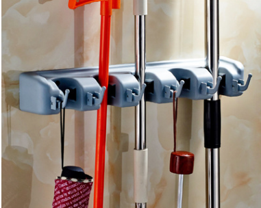 Plastic Mop Hook- Multifunctional Wall Hanger